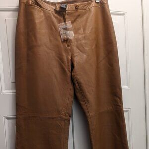 BCBGMaxazria leather pants